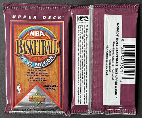 Upper deck 1991 nba basketball - deck,