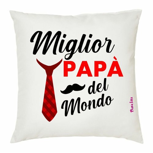 Cuscino 40x40 scritta miglior - cuscino,