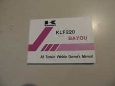 Quad Kawasaki KLF220 1988
