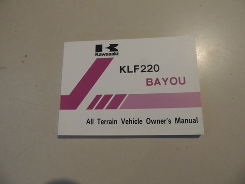 Quad kawasaki klf220 1988 - kawasaki,
