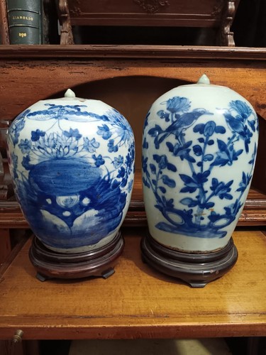 Due potiches vasi - vasi, ceramica
