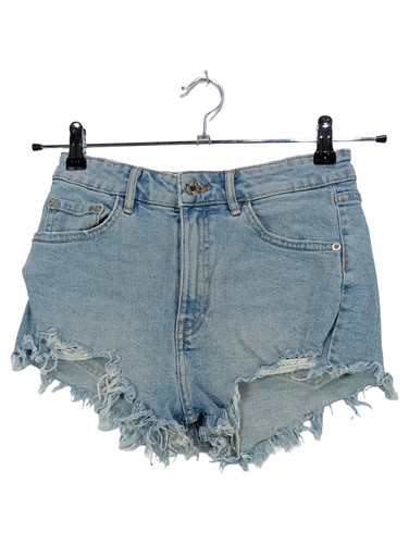 Zara jeans shorts destroyed - shorts,
