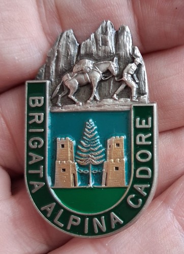 Spilla cadore alpini - spilla,