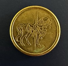 KIDDIE RIDES - VINTAGE GETTONE COIN -TECNOTRON DEDEM - OTTIME CONDIZIONI 