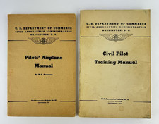 Pilots Airplane Manual Civil Pilot Training Manual 1940 1941 Civil Air Control