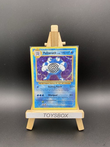 Carte pokémon poliwrath - pokémon,