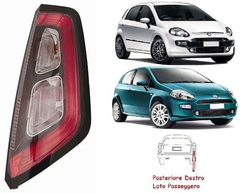 Fanale posteriore fiat - fanale,