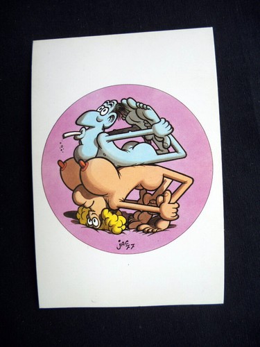 1977 jacovitti rara - 1977, cartolina