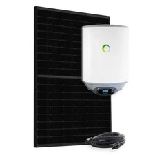 Impianto Solare 450W con Boiler Fothermo 30L per Trattamento Acqua Scaldabagno da Giardino