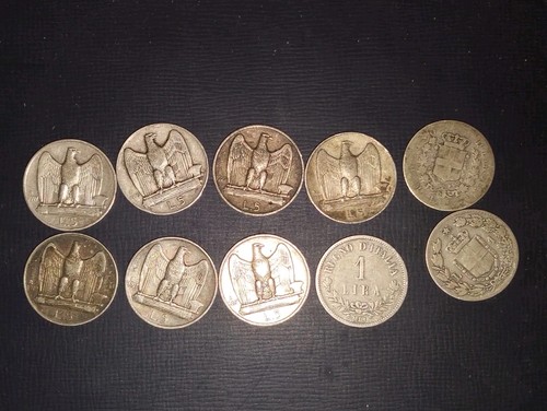 Lotto pezzi 5 lire - lotto, di