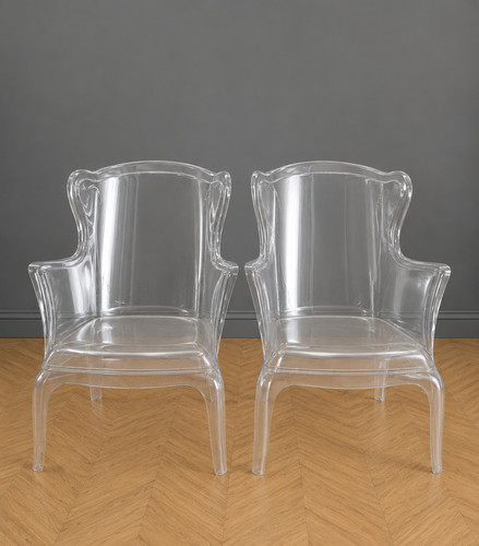 Paire fauteuils pasha - de,