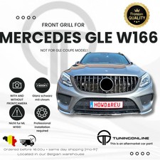 Griglia per Mercedes GLE W166 Panamericana look chrome