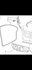 51750877 Guarnizione Vano Porta Destro Fiat Multipla