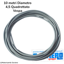 Rotolo Guaina Grigia 10 metri Diametro 4,5 Quadrettato Vespa