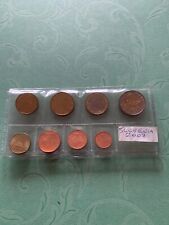 SLOVENIA 2007 serie completa Set 8 valori 1 2 5 10 20 50 cent 1 2 euro in FDC