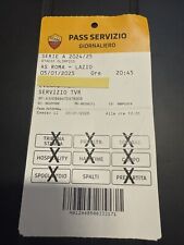 BIGLIETTO/PASS ORIGINALE