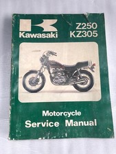 Manuale di Officina - Service Manual - Kawasaki Z250 KZ305 dal 1979 al 1982