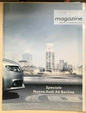 Depliant, brochure automobili: AUDI MAGAZINE Speciale nuova Audi A4 Berlina