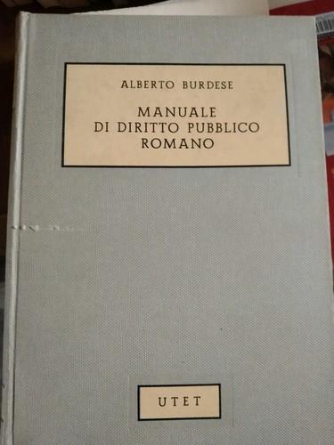 Manuale diritto pubblico - ,