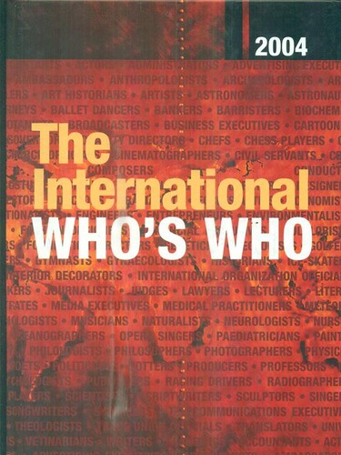 The international who - who's,