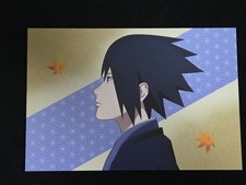 Figurina NARUTO Sasuke Uchiha Fall Walk + cartolina bonus, nuova con scatola, rara