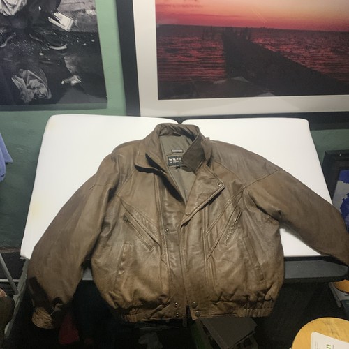 Giubbotto bomber biker - , pelle
