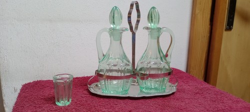 Oliera vintage set aceto olio - oliera,