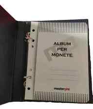 RACCOGLITORE ALBUM MEDIO NERO VUOTO PORTA MONETE IDEALE PER CASSETTE SICUREZZA