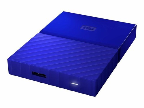 Disco rigido portatile blu - , 4