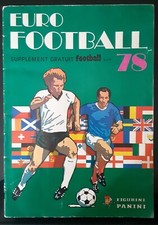 Album EUROFOOTBALL 78 PANINI VUOTO CON 211 FIGURINE OTTIMO !! 