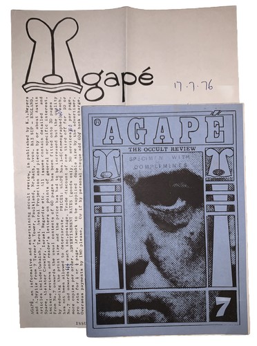 Agape the occult review w - agape,,