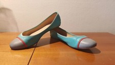 Ballerine donna n.40 di marca (ballerette) turchese-grigio