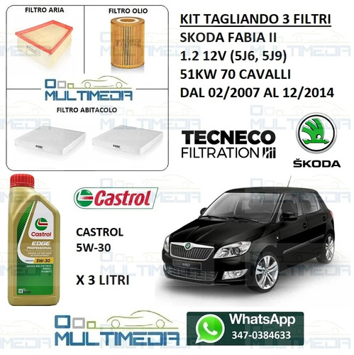 Kit tagliando filtri olio - kit,