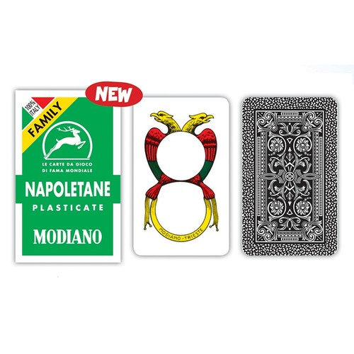 Carte napoletane verde - verde, family