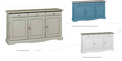 Credenza country legno - credenza,