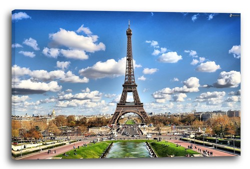 Tela cornice parigi - parigi, torre