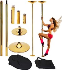 Dance Pole Gold 45 MM Spinning