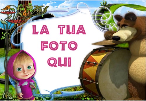 Cialda masha orso - masha, e