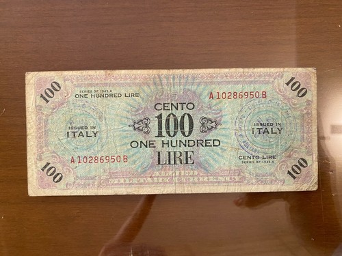 Allied military currency - allied,