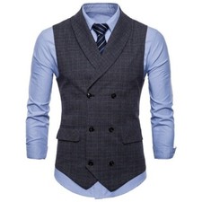 Gilet Elegante Da Uomo Giacca