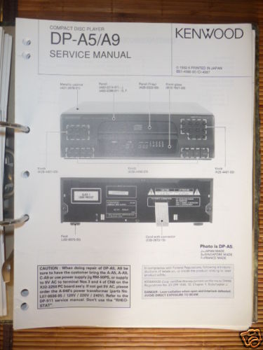 Service manual kenwood - service,