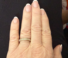 Anello eternità COMPLETO in