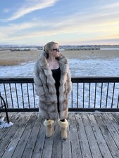 Cappotto pelliccia di volpe