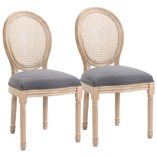 Homcom set sedie - set, 2