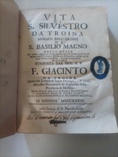 Sicilia  1734 VITA DI S