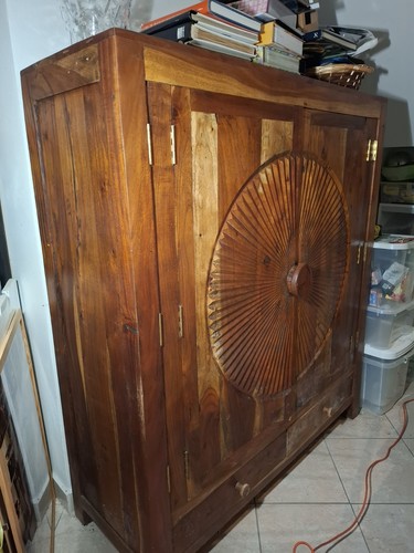 Armadio etnico legno - armadio,
