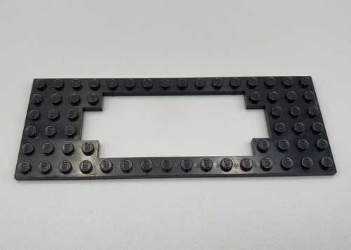 Lego lotto piastra nera - 1x,