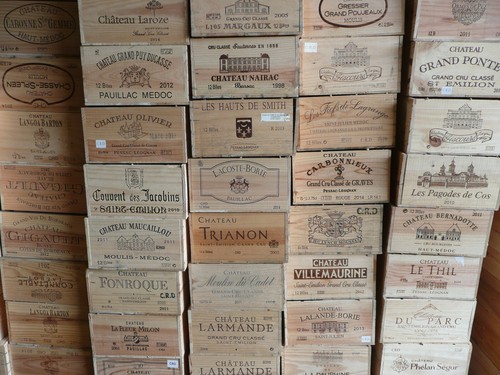 Cassetta porta vino - , x