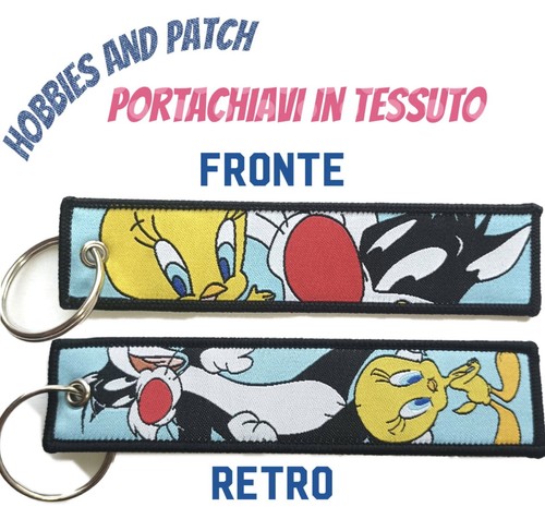 Fabric keychain titti - fabric,