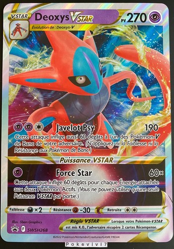 Carte pokemon deoxys - carte,